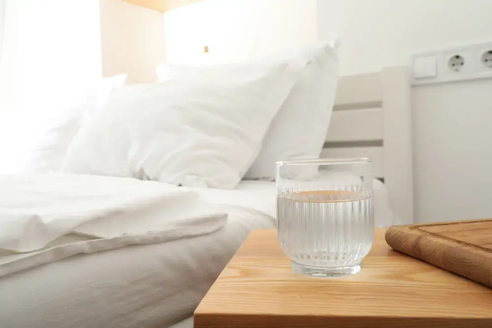 Hydrate first thing in the morning